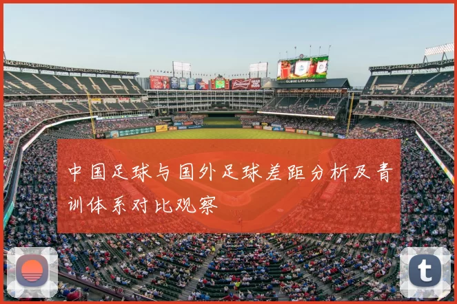 中国足球与国外足球差距分析及青训体系对比观察